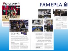 'Achter de schermen bij Famepla' - artikel Fietsmarkt januari 2015