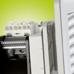 Nieuw bekabelingssysteem voor Fandis ventilator filtersystemen