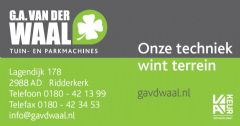 Waal v.o.f., G A vd