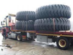 Heuver Bandengroothandel zet grootste EM-banden op transport