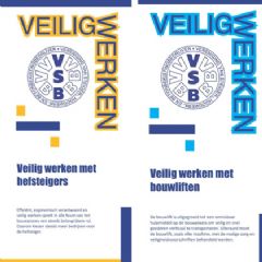 VSB Presenteert nieuwe flyers over veilig werken met hefsteigers en bouwliften
