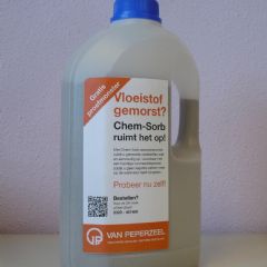 Vloeistof gemorst? Probeer Chem-Sorb nu GRATIS bij Van Peperzeel!