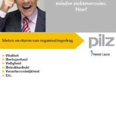 Pilz levert als veiligheidspecialist haar bijdrage aan het organisatiegedragsonderzoek van Nolost Capital 