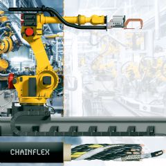 Nieuwe kabels van igus voor de 7e as op Fanuc robots