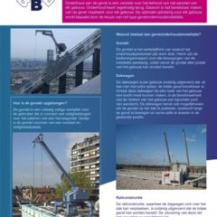 Nieuwe brochure gevelonderhoudsinstallaties