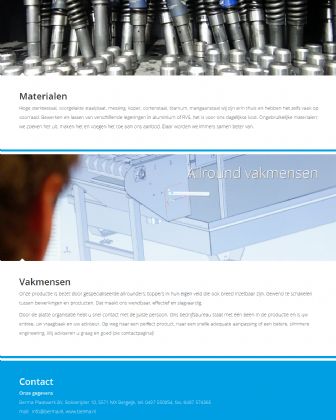 Bezoek de website van Berma Plaatwerk BV