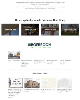 Bezoek de website van Boerboom Hout BV