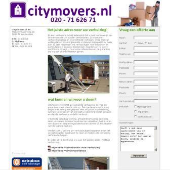 Bezoek de website van Citymovers