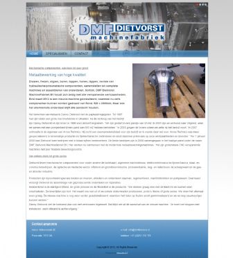 Bezoek de website van DMF Dietvorst Machinefabriek