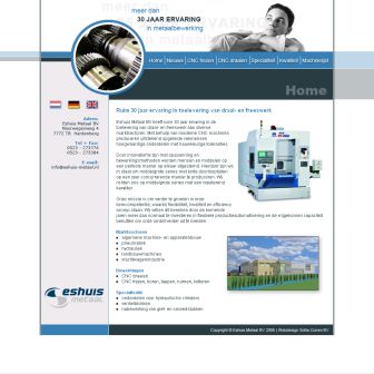 Bezoek de website van Eshuis Metaal BV