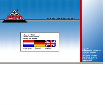 Bezoek de website van Espo BV