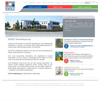 Bezoek de website van Eszet Electro Harderwijk BV