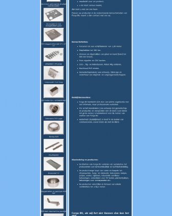 Bezoek de website van Forga Metaalvorming BV