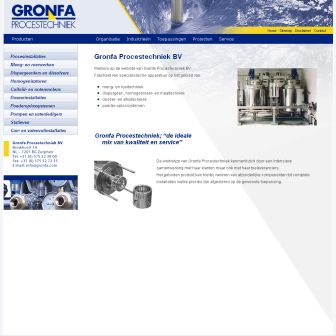 Bezoek de website van Gronfa Procestechniek BV