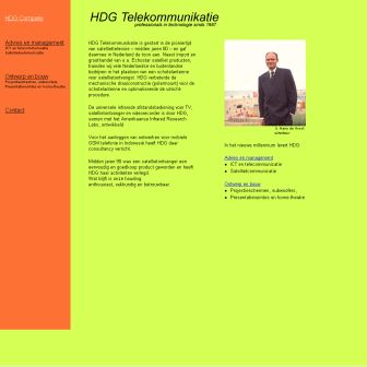 Bezoek de website van HDG Telekommunikatie BV