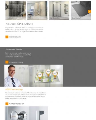 Bezoek de website van Huppe BV
