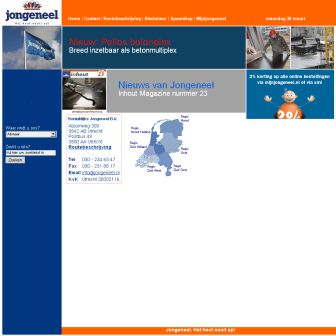 Bezoek de website van Koninklijke Jongeneel BV