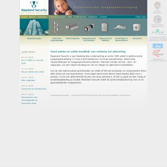 Bezoek de website van Maasland Security