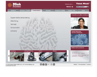 Bezoek de website van Mink-Bürsten BV
