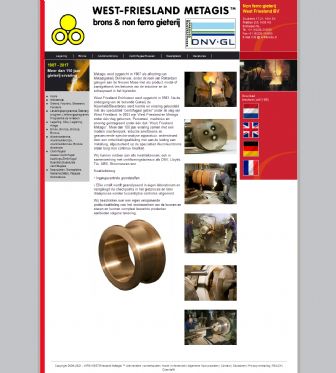 Bezoek de website van NON Ferro Gieterij West Friesland BV