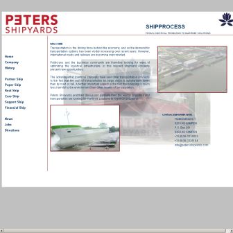 Bezoek de website van Scheepswerf Peters BV