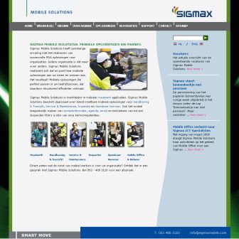 Bezoek de website van Sigmax PDA Solutions BV