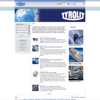 Bezoek de website van Tyrolit BV