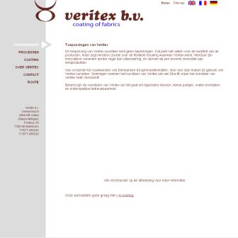 Bezoek de website van Veritex BV