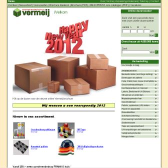 Bezoek de website van Vermeij Verpakkingsmaterialen